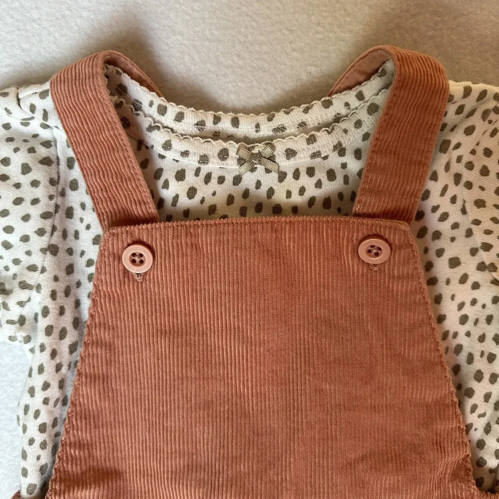 Carter’s‎ 2 Outfit Bundle Overall Jumper 4 Piece Boho Baby Girl Size 12 Months